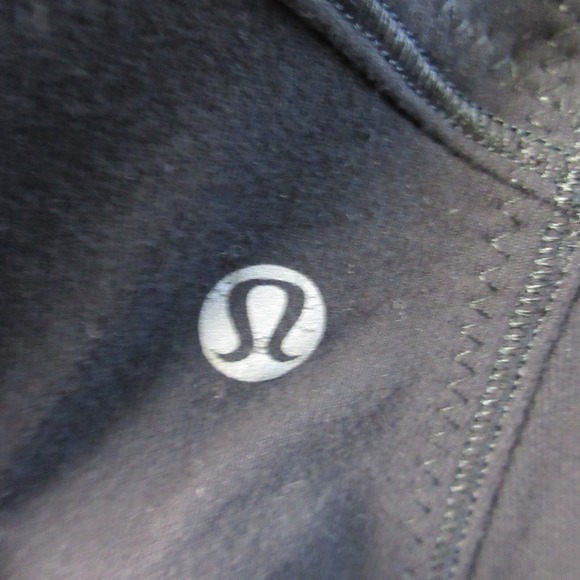 Lululemon Women Forme Jacket Zip Up 10 Black Zipped Pockets Athletic Outdoor 394 - Picture 4 of 9